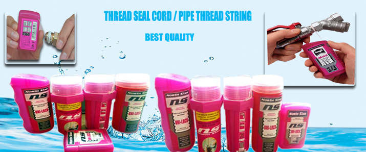 Thread seal cord .PIPE THREAD SEAL STRING 
